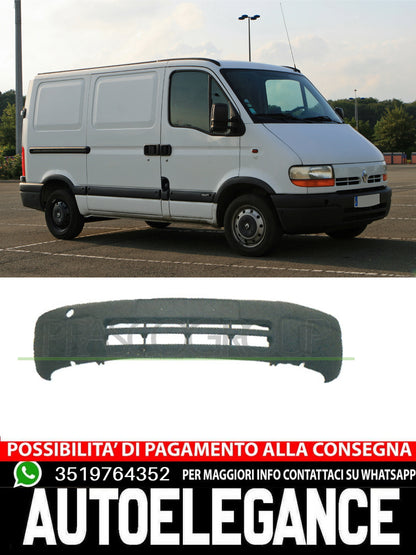 Paraurti Prasco Anteriore NERO Per Opel Movano Renault Master 7701470784