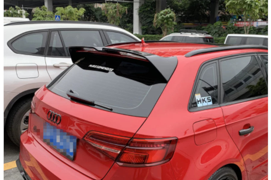 ✨SPOILER nero lucido adatto per AUDI A3 8V 3D 5D Hatchback 2012-2020✨