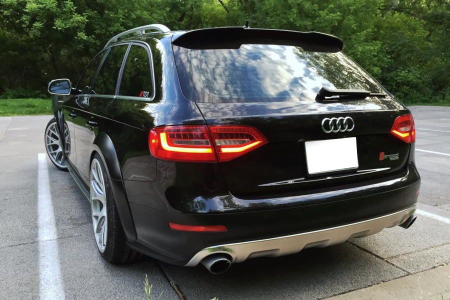 Spoiler suitable for Audi A4 B8 2007-2015 Avant 