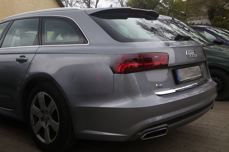 SPOILER NERO LUCIDO ADATTO PER ✨ ✨ AUDI A6 C7 2011-2018 AVANT✨✨