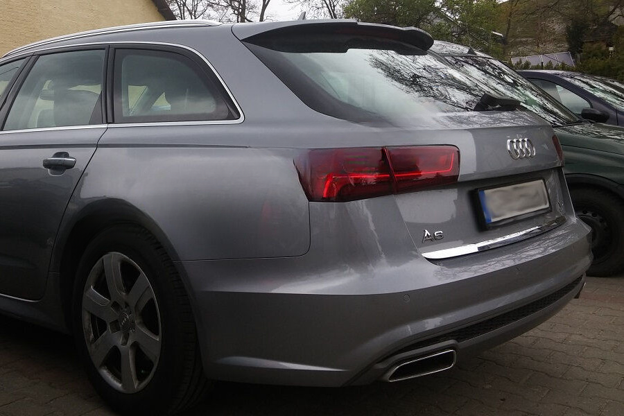 SPOILER NERO LUCIDO ADATTO PER ✨ ✨ AUDI A6 C7 2011-2018 AVANT✨✨