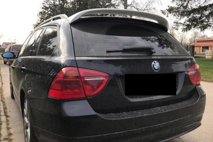 Spoiler tetto Touring BMW 3 E91 2005-2012 nero lucido