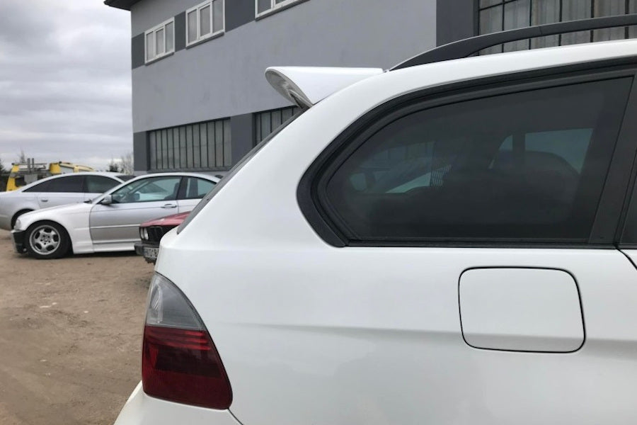 Spoiler tetto Touring BMW 3 E91 2005-2012 nero lucido