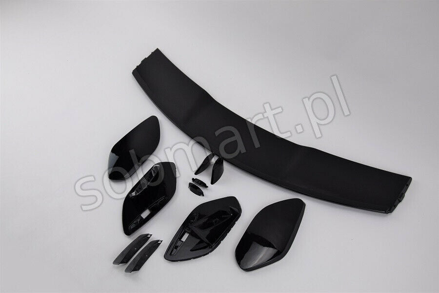 🔥SPOILER NERO LUCIDO adatto PER Mercedes A class W176 2012-2018🔥