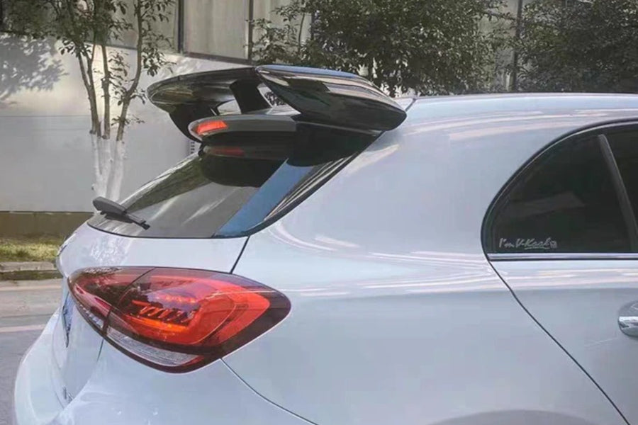🔥SPOILER NERO LUCIDO adatto PER Mercedes A class W177 2018+ Hatchback🔥
