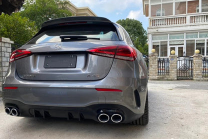 🔥GLOSSY BLACK SPOILER suitable for Mercedes A class W177 2018+ Hatchback🔥