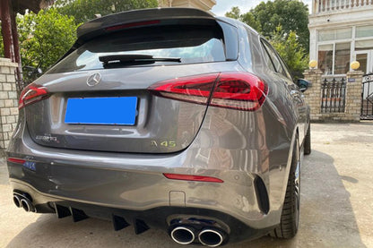 🔥GLOSSY BLACK SPOILER suitable for Mercedes A class W177 2018+ Hatchback🔥