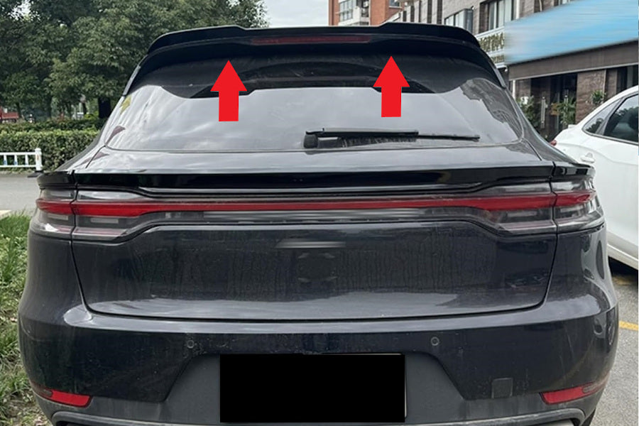 Porsche Macan 2014-2024 SPOILER TETTO nero opaco