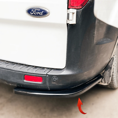 Splitter Laterali Posteriori adatto per FORD Transit Custom MK1 Facelift 2018+