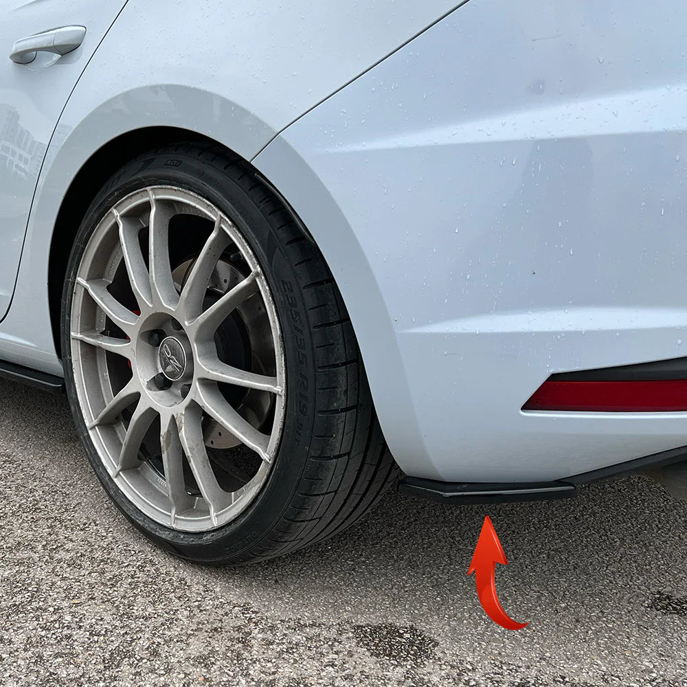 Rear Side Splitters suitable for SEAT Leon FR MK3 2012-2016 