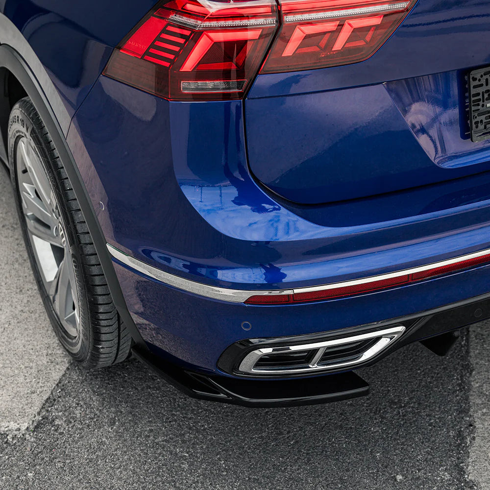 ⭐Splitter laterali posteriori 2pc ADATTO PER VW Tiguan R-Line Mk2 Facelift20-24⭐