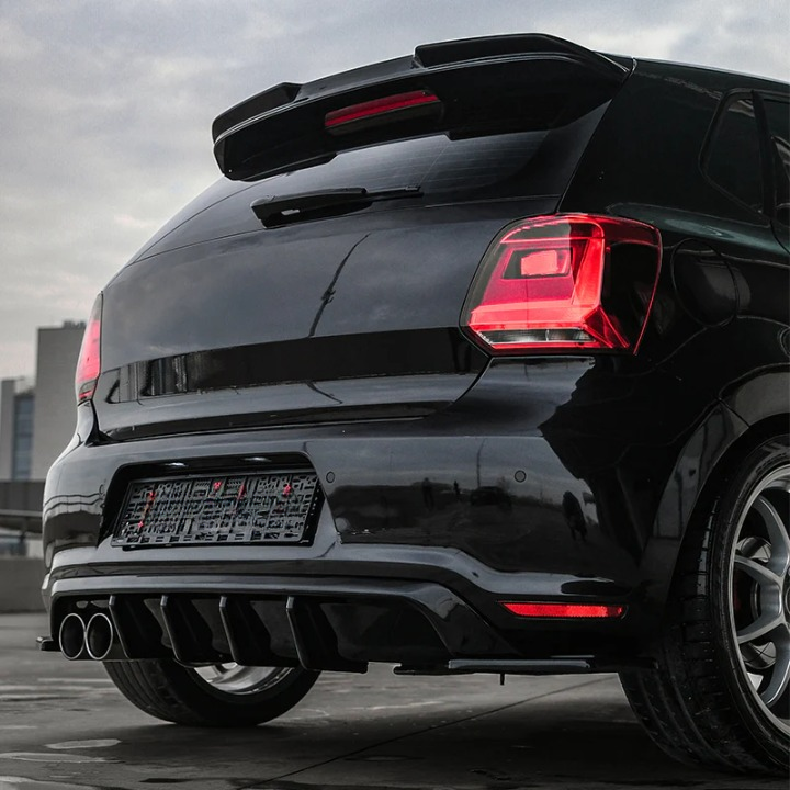 💫ART.7754 Diffusore + Flaps Posteriori per VW Polo GTI Mk5 2009-2014💫