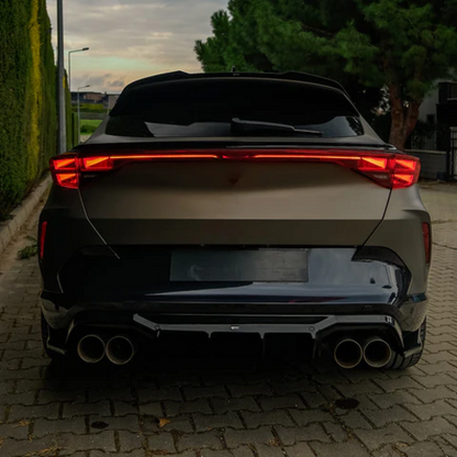 💕FLAP DIFFUSORE CUPRA Formentor 2020+ v3 NERO LUCIDO💕