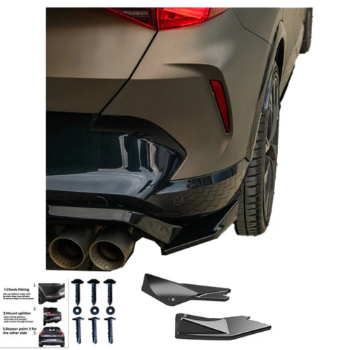 💕FLAP DIFFUSORE CUPRA Formentor 2020+ v3 NERO LUCIDO💕