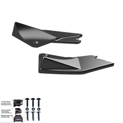💕FLAP DIFFUSORE CUPRA Formentor 2020+ v3 NERO LUCIDO💕