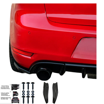 💫ART.7370 Flaps Posteriori per VW Golf Mk6 GTI / GTD 2008-2012💫