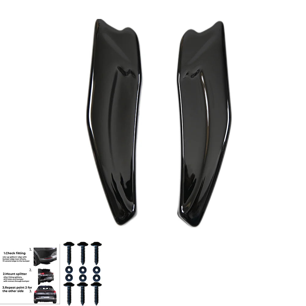 💫ART.7370 Flaps Posteriori per VW Golf Mk6 GTI / GTD 2008-2012💫