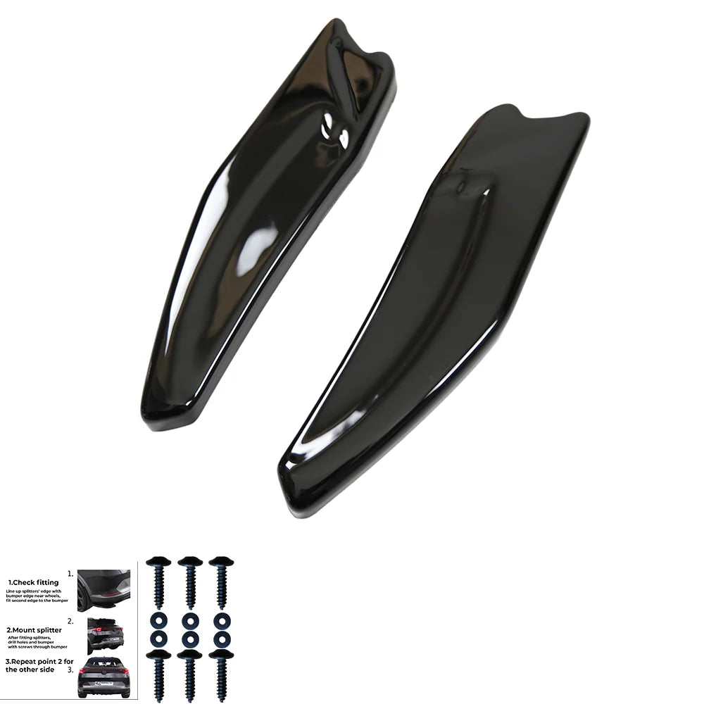 💫ART.7370 Flaps Posteriori per VW Golf Mk6 GTI / GTD 2008-2012💫