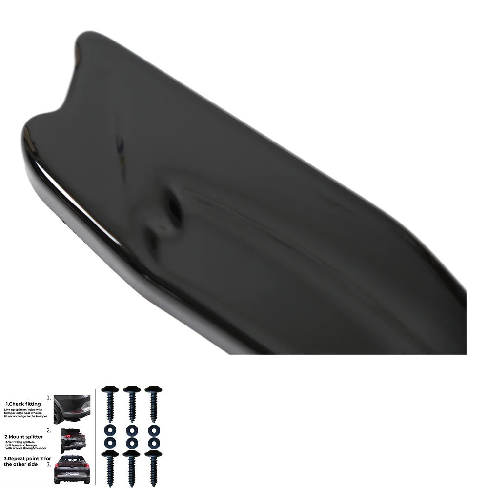 💫ART.7370 Flaps Posteriori per VW Golf Mk6 GTI / GTD 2008-2012💫