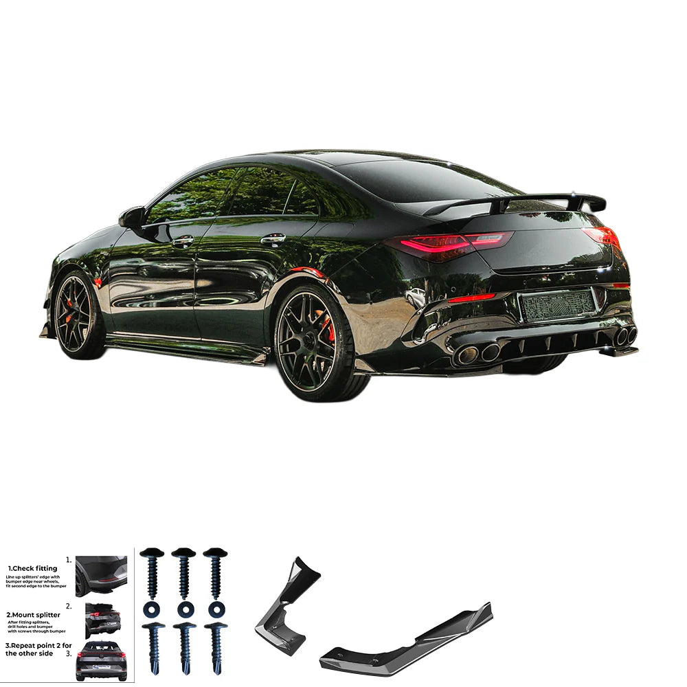 💫ART.2943 Flaps MERCEDES CLA35/CLA45 Aero Pack C118 2019-2023💫