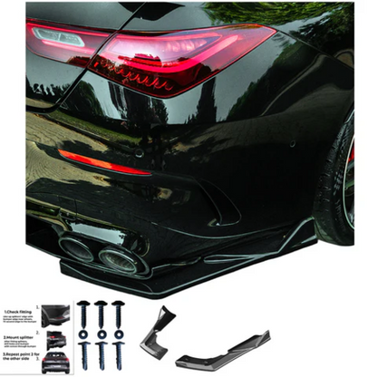 💕Spliter  posteriore  adatto  per MERCEDES CLA35/CLA45 Aero Pack C118 2019-20💕