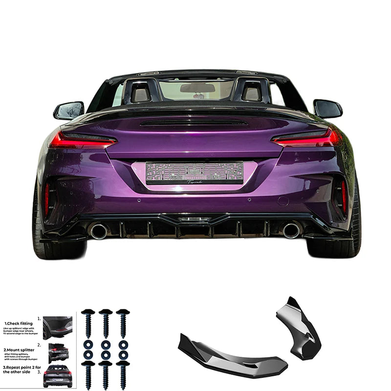 💫ART.8856 Flaps Posteriori per BMW Z4 M-Pack G29/G29 Facelift 2018+💫