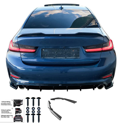 💫ART.9439 Flaps Posteriori per BMW Serie 3 G20 Sport Line 2018-2022💫
