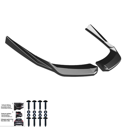 💫ART.9592 Flaps Posteriori Nero Lucido - AUDI A4 S-Line B9 Facelift 2019-2024💫