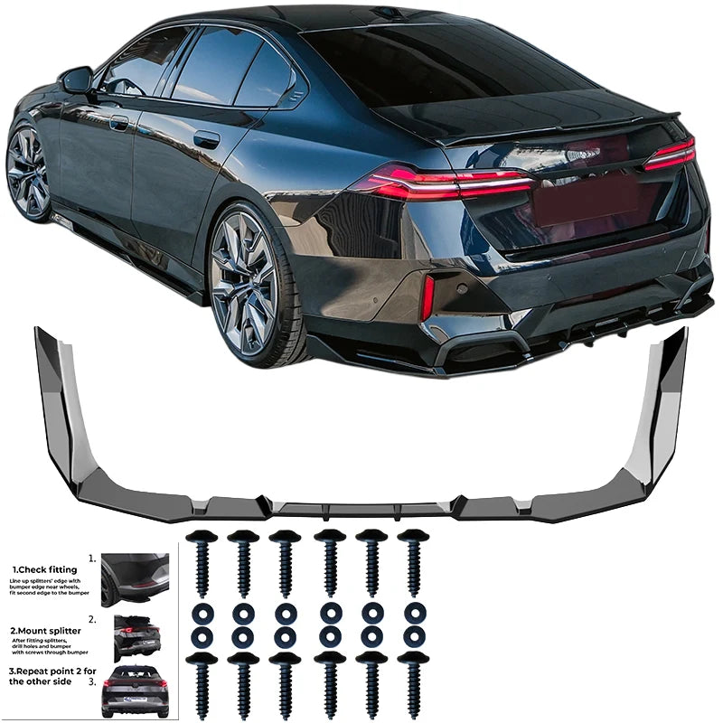 👉Splitter centrale posteriore per BMW Serie 5 / i5 (G60/G61) M-Pack 2023+👈