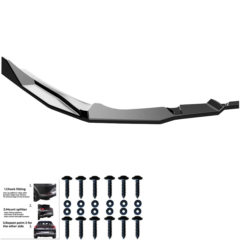 👉Splitter centrale posteriore per BMW Serie 5 / i5 (G60/G61) M-Pack 2023+👈