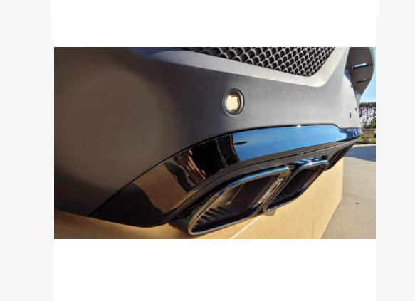 ART.7327  DIFFUSORI Mercedes GLE coupe C167 NERO LUCIDO