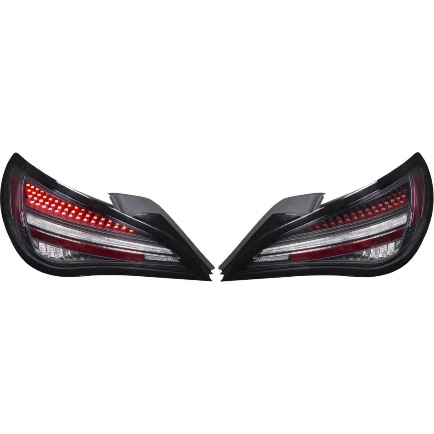 💕Kit fanali posteriori adatti per Mercedes-Benz CLA C117 NERI💕