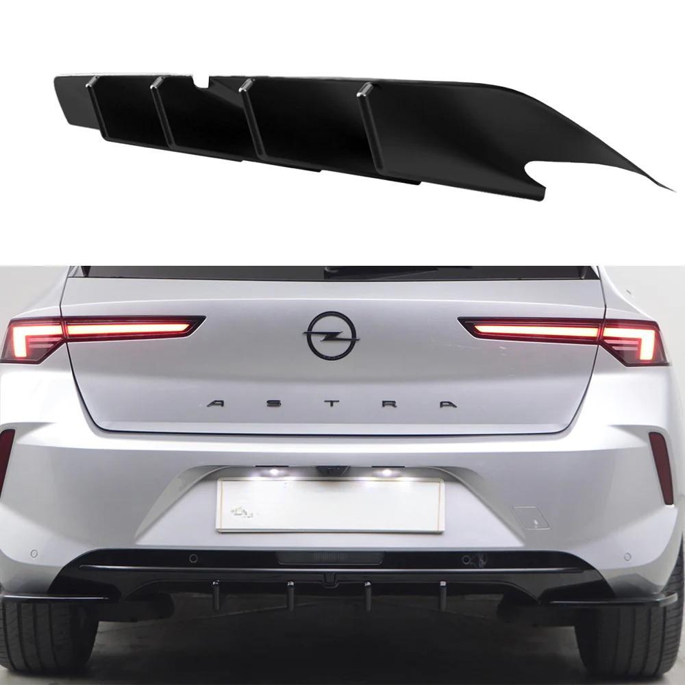 Diffusore adatto per OPEL Astra L 2020+ Rear Valance