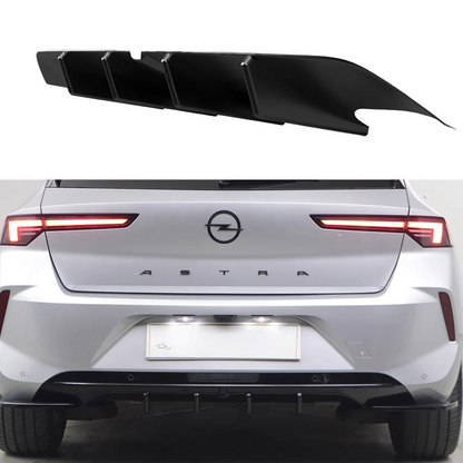 Diffusore adatto per OPEL Astra L 2020+ Rear Valance