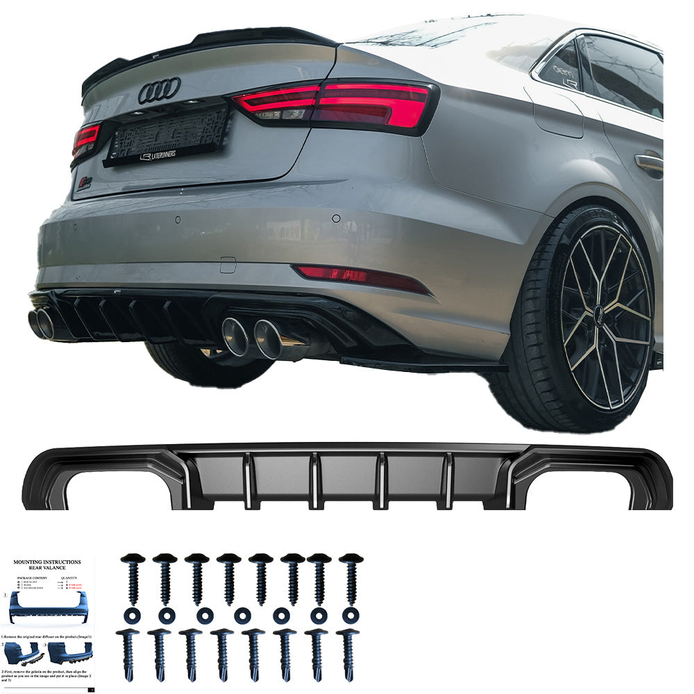 🔥BODYKIT COMPLETO PER AUDI A3 8V FACELIFT & PRE-FACELIFT (2013–2020)🔥
