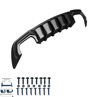 🔥REAR DIFFUSER ADATTO PER AUDI A3 SEDAN 8V FACELIFT 2016–2020🔥
