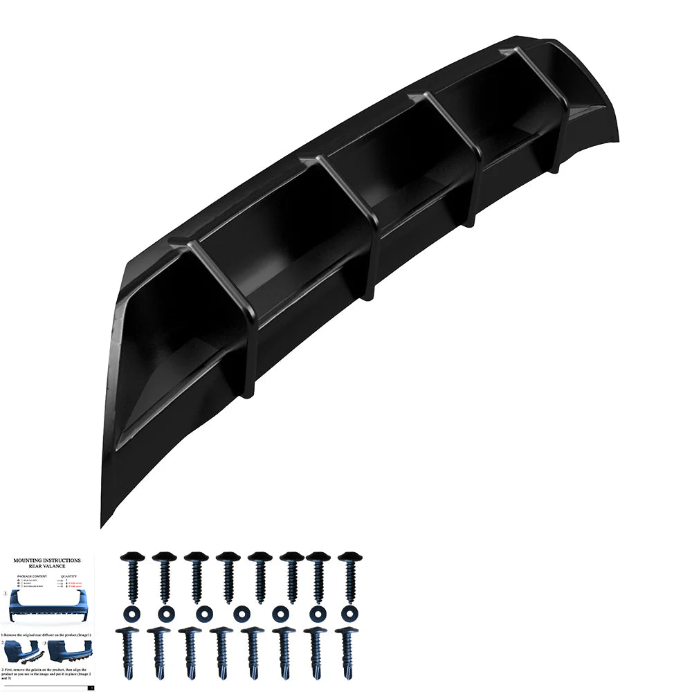 🔥Diffusore posteriore Adatto Per AUDI A3 8Y Berlina/Sportback 20-24🔥