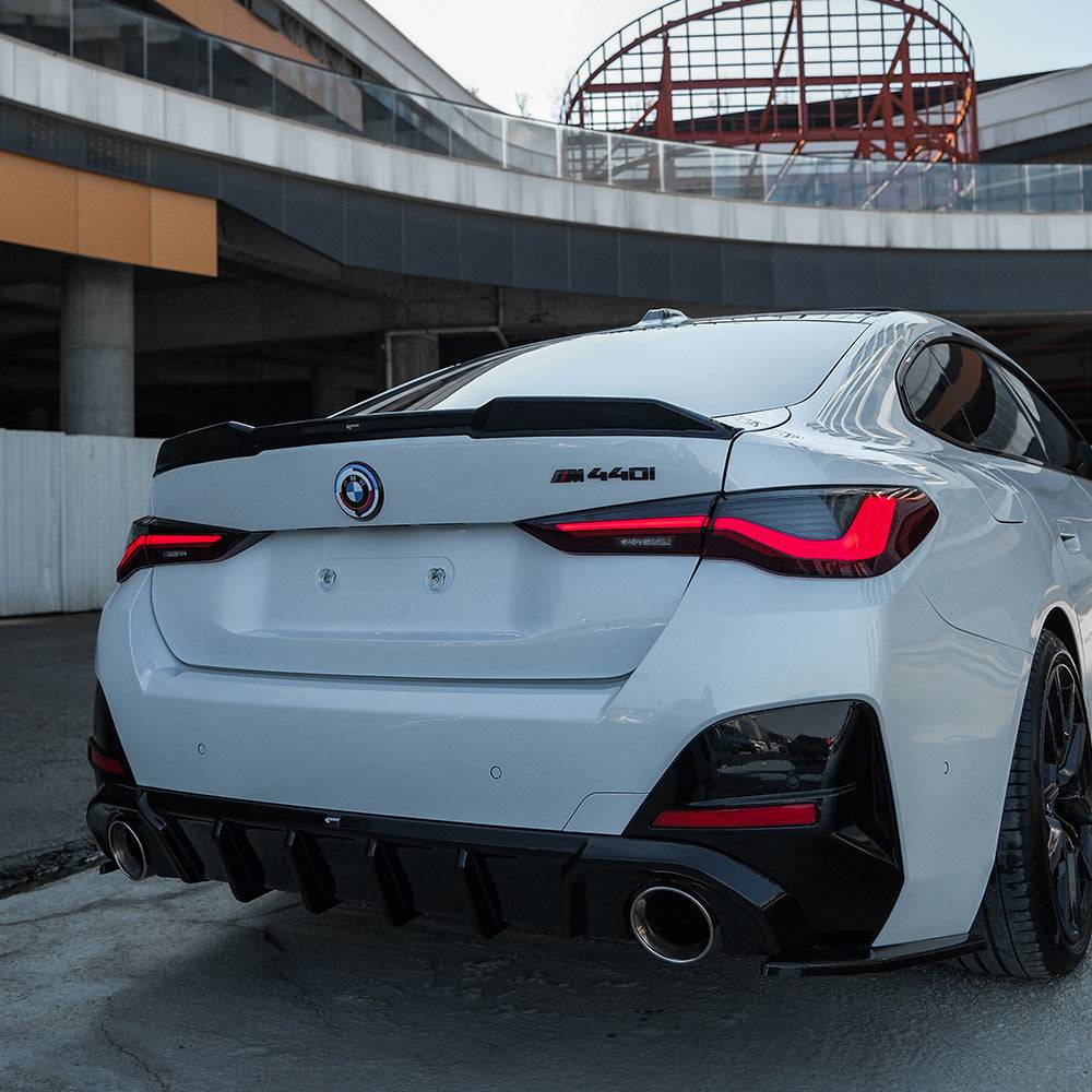 🔥DIFFUSORE SERIE 4 G26 GRAND COUPÉ M-PACK / M440I 2021+ NERO LUCIDO🔥