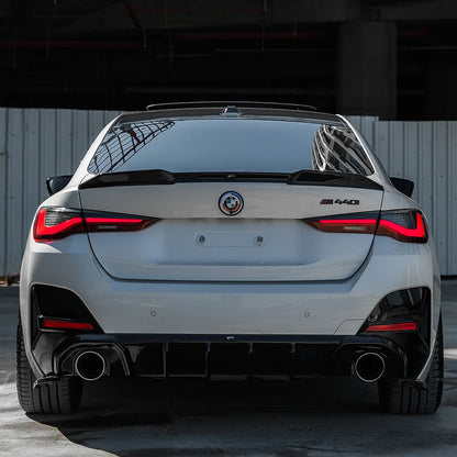 🔥DIFFUSORE SERIE 4 G26 GRAND COUPÉ M-PACK / M440I 2021+ NERO LUCIDO🔥