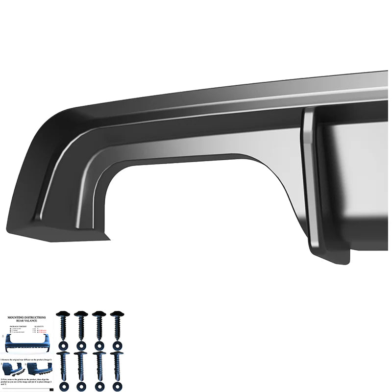 💫ART.7754 Diffusore + Flaps Posteriori per VW Polo GTI Mk5 2009-2014💫