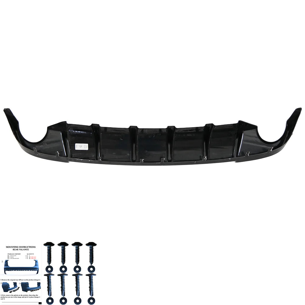 💫ART.7369 Diffusore Posteriore per VW Golf Mk6 GTI / GTD 2008-2012💫