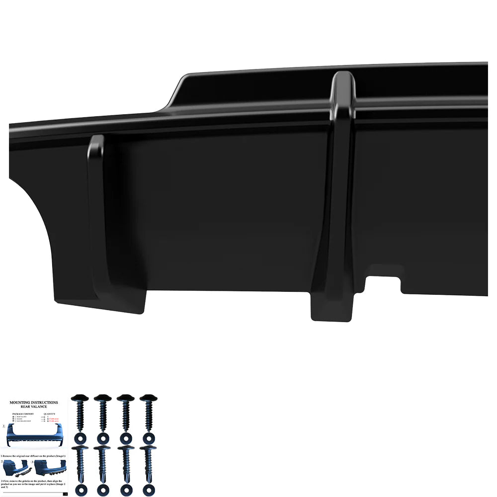 💫ART.7361 Diffusore Posteriore per VW VOLKSWAGEN Scirocco R Mk3 Facelift 2014-2017💫 (Copia)