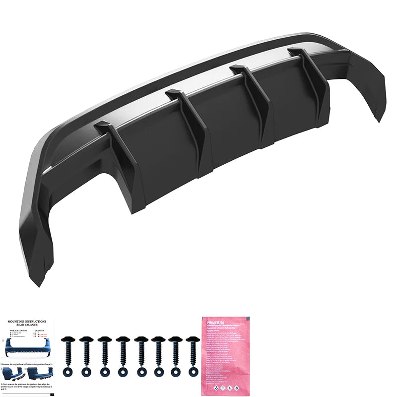 💫ART.7552 Diffusore adatto per AUDI A3 S-Line/S3 8Y (Sportback) Facelift 2025+💫