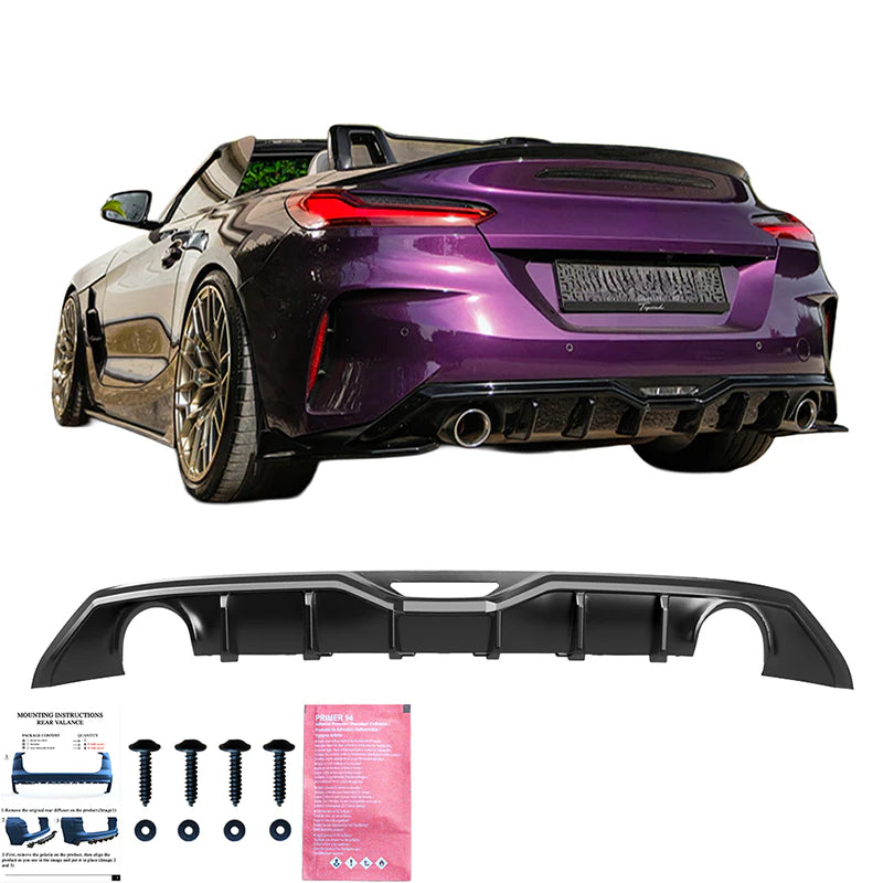 💫ART.8853 Diffusore Posteriore per BMW Z4 M-Pack G29/G29 Facelift 2018+💫