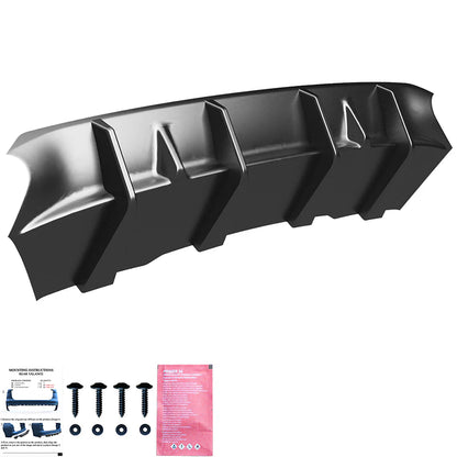 💫ART.9591 Diffusore Nero Lucido - AUDI A4 S-Line/S4 Facelift 2019-2024💫