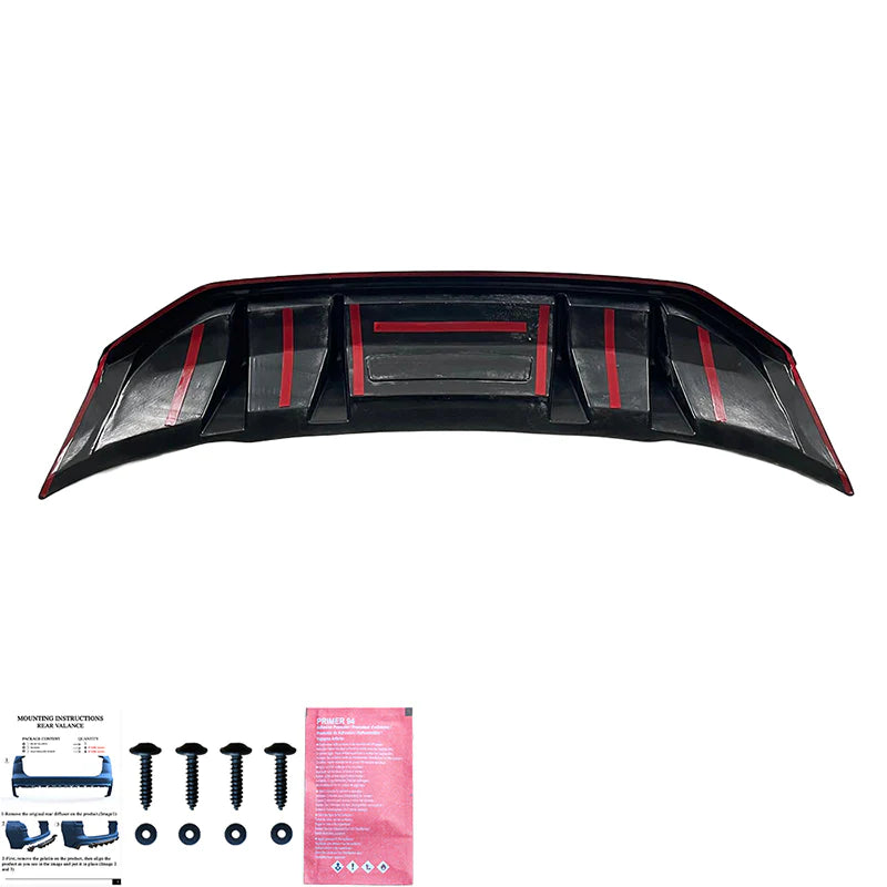💫ART.10054 Diffusere Posteriore per AUDI Q3 S-Line Sportback F3 2019-2025💫