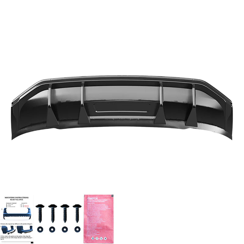 💫ART.10054 Diffusere Posteriore per AUDI Q3 S-Line Sportback F3 2019-2025💫