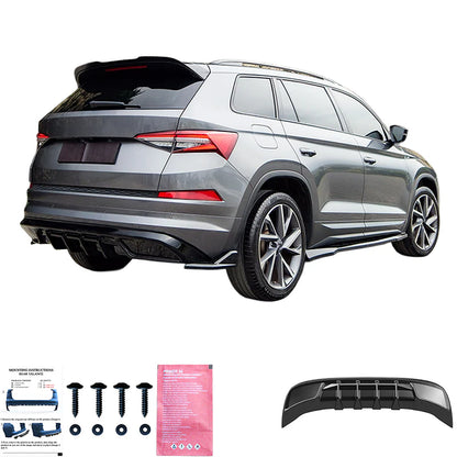 💫ART.10161 Diffusore Posteriore per SKODA Kodiaq Sportline MK1 Pre/Facelift 2021-2023💫