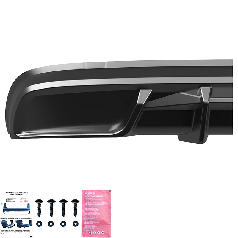 💫ART.10161 Diffusore Posteriore per SKODA Kodiaq Sportline MK1 Pre/Facelift 2021-2023💫