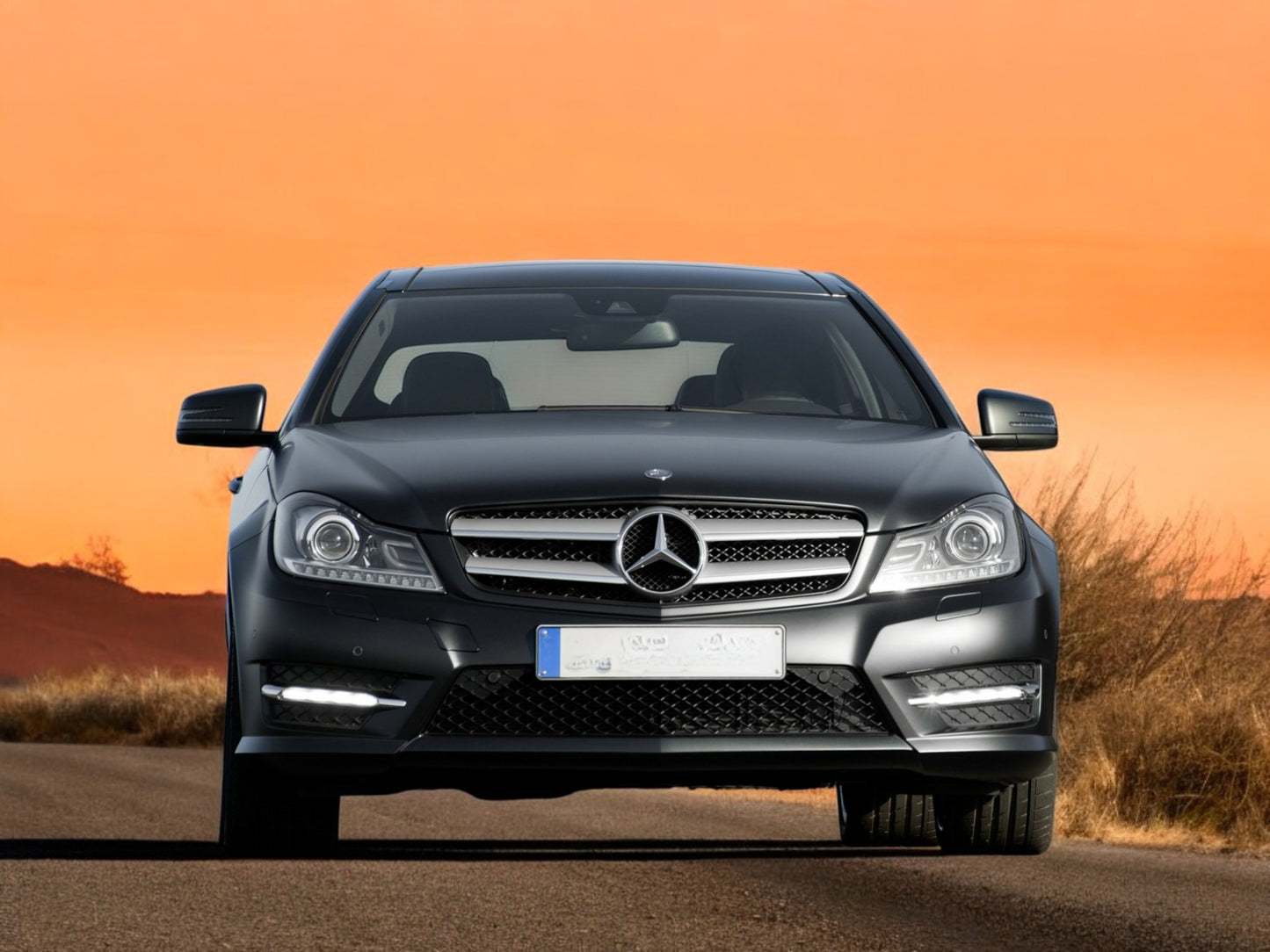 Front Bumper suitable for Mercedes C-Class W204 2007-2015